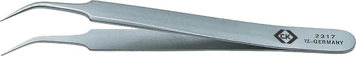 Tooled Up | CK Tools CK Precision Bent Tip Tweezers CK Tools CK Precision Bent Tip Tweezers
