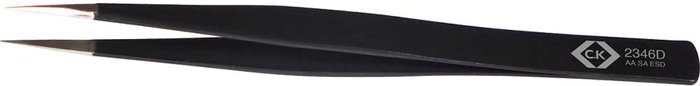 Tooled Up | CK Tools CK Precision ESD Tweezers Straight Fine Smooth Tips CK Tools CK Precision ESD Tweezers Straight Fine Smooth Tips