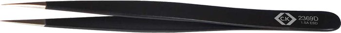 Tooled Up | CK Tools CK Precision ESD Tweezers Straight Fine Smooth Tips CK Tools CK Precision ESD Tweezers Straight Fine Smooth Tips