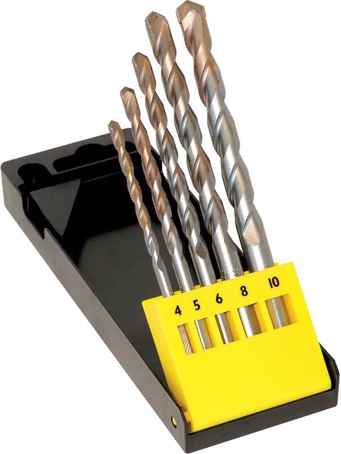 Tooled Up | CK Tools CK 5 Piece Multi Purpose TCT Drill Bit Set CK Tools CK 5 Piece Multi Purpose TCT Drill Bit Set