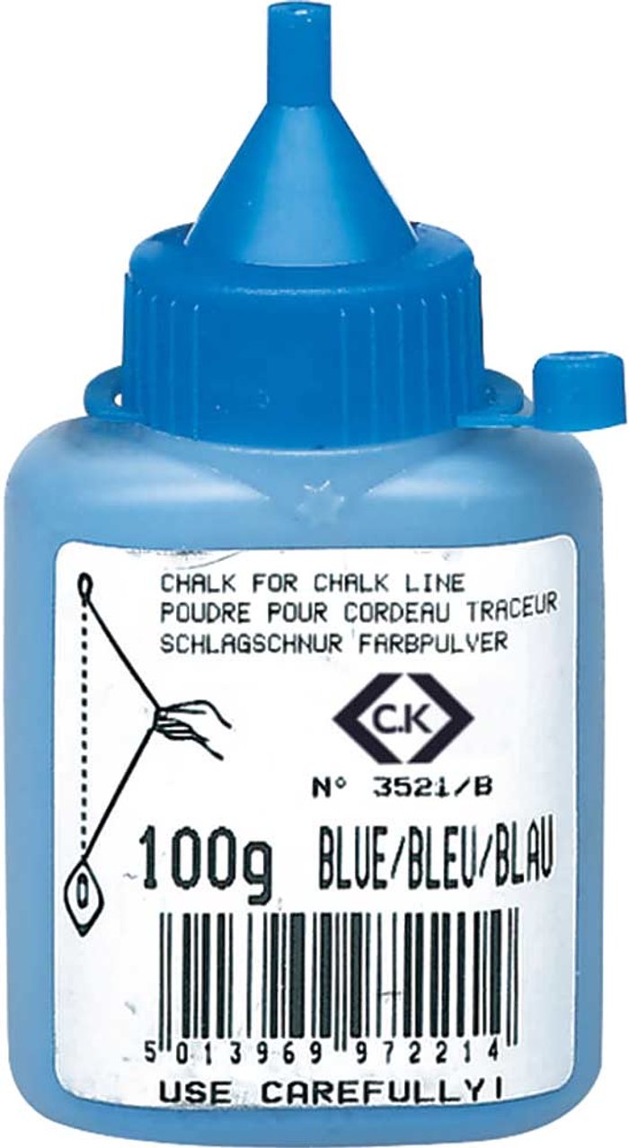 Tooled Up | CK Tools CK Chalk Line Powder Blue CK Tools CK Chalk Line Powder Blue