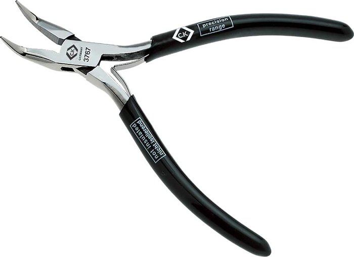 Tooled Up | CK Tools CK Precision Bent Snipe Nose Pliers 120mm CK Tools CK Precision Bent Snipe Nose Pliers 120mm