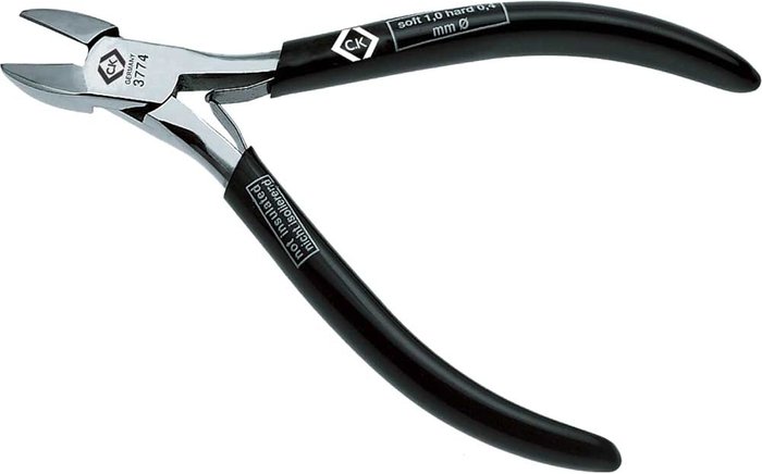 Tooled Up | CK Tools CK Precision Side Cutter Mini Bevel Cut 120mm CK Tools CK Precision Side Cutter Mini Bevel Cut 120mm