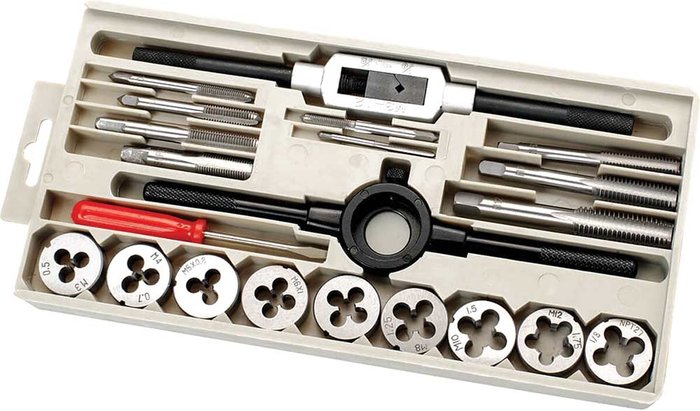 Tooled Up | CK Tools CK 21 Piece Tap and Die Set Metric CK Tools CK 21 Piece Tap and Die Set Metric
