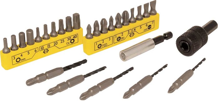 Tooled Up | CK Tools CK 27 Piece Quick Change Drill and Screwdriver Bit Set CK Tools CK 27 Piece Quick Change Drill and Screwdriver Bit Set