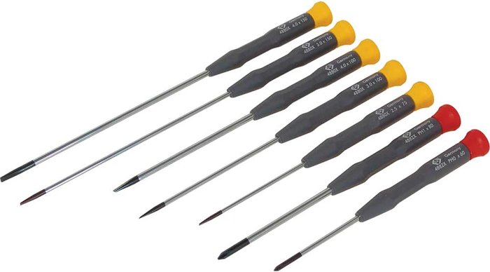 Tooled Up | CK Tools CK Xonic 7 Piece Precision Screwdriver Set CK Tools CK Xonic 7 Piece Precision Screwdriver Set
