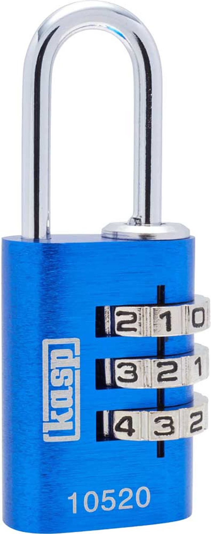 Tooled Up | KASP Kasp Aluminium Combination Coloured Padlock 20mm Blue Standard KASP Kasp Aluminium Combination Coloured Padlock 20mm Blue Standard