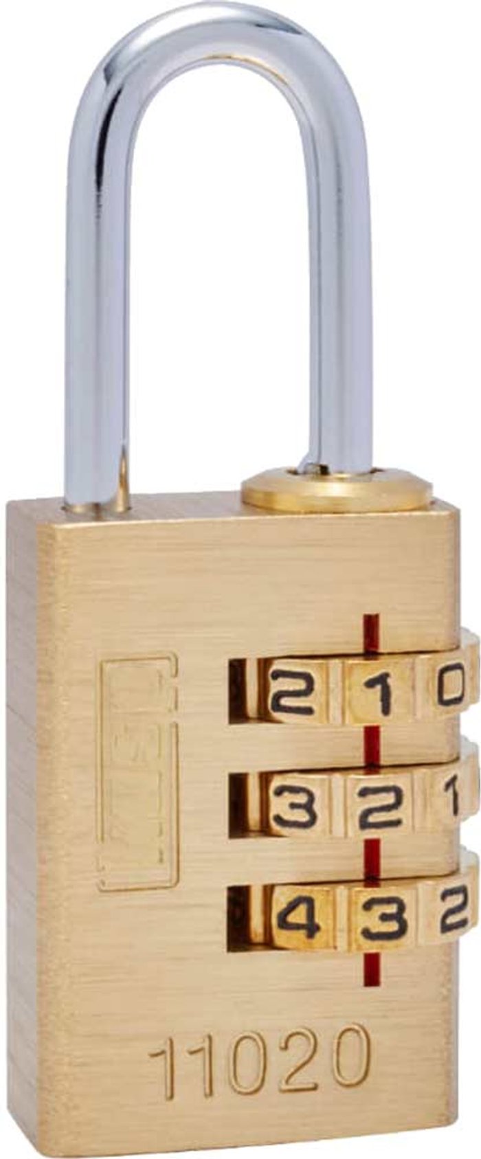 Tooled Up | KASP Kasp 110 Series Brass Combination Padlock 20mm Standard KASP Kasp 110 Series Brass Combination Padlock 20mm Standard