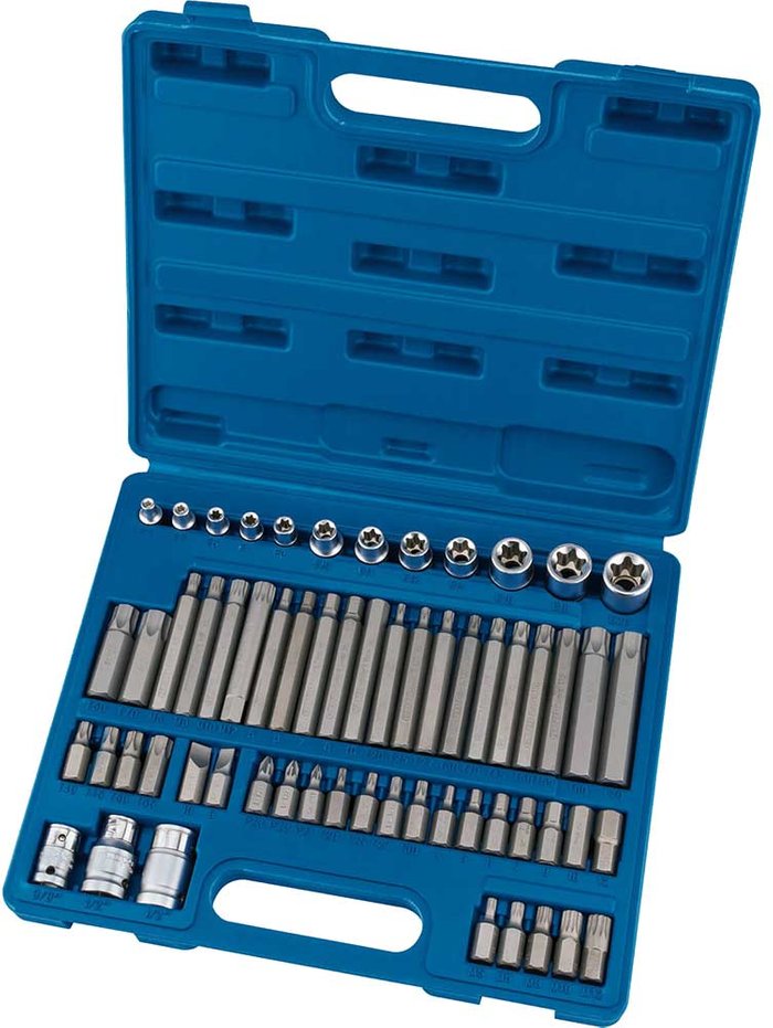 Tooled Up | Draper Draper Expert 61 Piece Combination Drive Mechanics Torx Socket and Bit Set Combination Draper Draper Expert 61 Piece Combination Drive Mechanics Torx Socket and Bit Set Combination