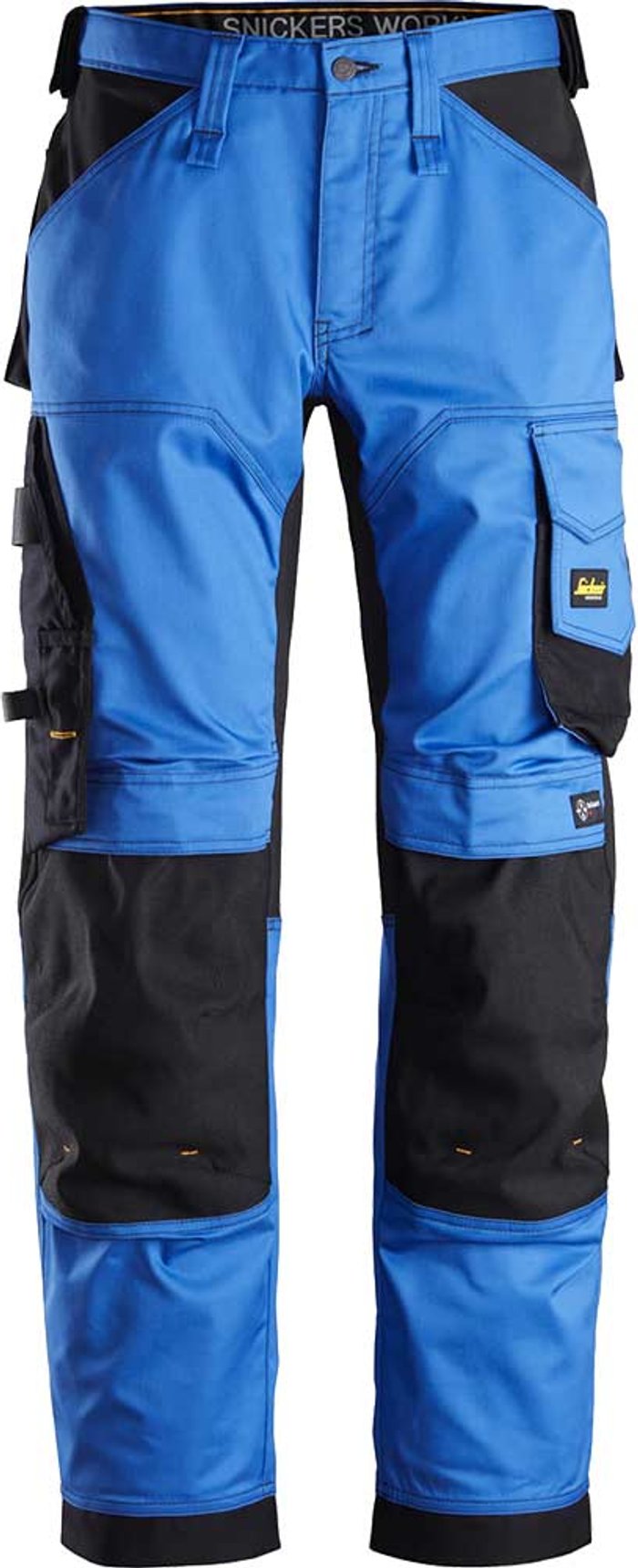 Tooled Up | Snickers Snickers 6351 Allround Work Stretch Loose Fit Trousers True Blue/Black 47 Snickers Snickers 6351 Allround Work Stretch Loose Fit Trousers True Blue/Black 47