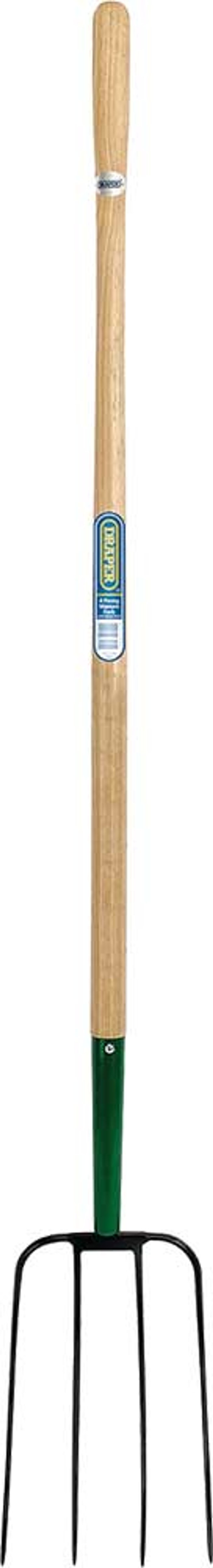 Tooled Up | Draper Draper 4 Prong Manure Fork with Steel Shaft Draper Draper 4 Prong Manure Fork with Steel Shaft