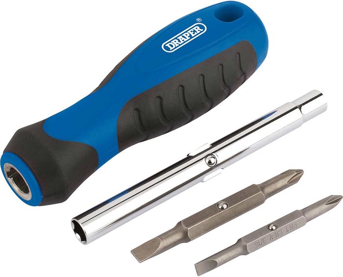 Tooled Up | Draper Draper 6 In 1 Screwdriver Set Draper Draper 6 In 1 Screwdriver Set