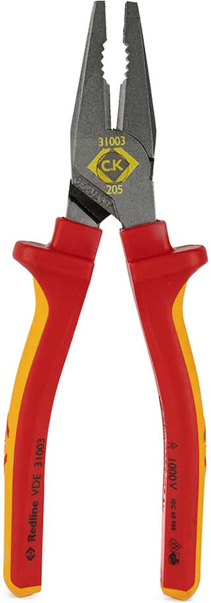 Tooled Up | CK C.K Redline VDE Combination Pliers 205mm CK C.K Redline VDE Combination Pliers 205mm