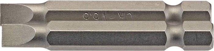 Tooled Up | Draper Draper Slotted Screwdriver Bit 5.5mm 50mm Pack of 2 Draper Draper Slotted Screwdriver Bit 5.5mm 50mm Pack of 2