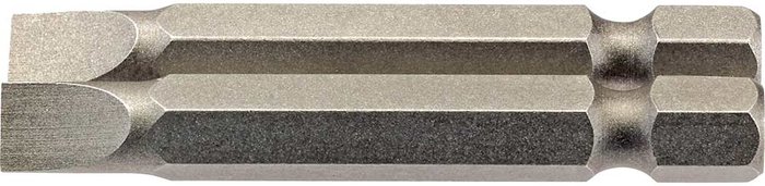 Tooled Up | Draper Draper Slotted Screwdriver Bit 6mm 50mm Pack of 2 Draper Draper Slotted Screwdriver Bit 6mm 50mm Pack of 2