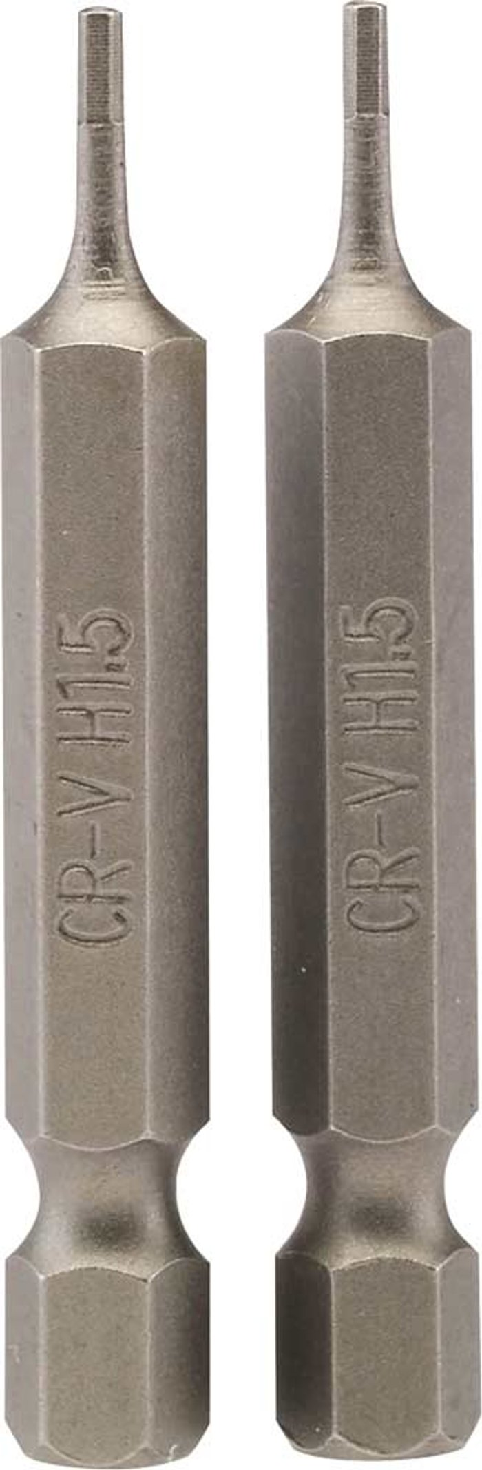 Tooled Up | Draper Draper Hex Screwdriver Bit Hex 1.5mm 50mm Pack of 2 Draper Draper Hex Screwdriver Bit Hex 1.5mm 50mm Pack of 2