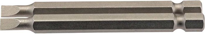 Tooled Up | Draper Draper Slotted Screwdriver Bit 4.5mm 75mm Pack of 2 Draper Draper Slotted Screwdriver Bit 4.5mm 75mm Pack of 2