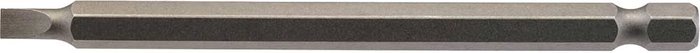 Tooled Up | Draper Draper Slotted Screwdriver Bit 4.5mm 100mm Pack of 1 Draper Draper Slotted Screwdriver Bit 4.5mm 100mm Pack of 1