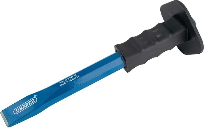 Tooled Up | Draper Draper Octagonal Shank Cold Chisel and Hand Guard 300mm 25mm Draper Draper Octagonal Shank Cold Chisel and Hand Guard 300mm 25mm