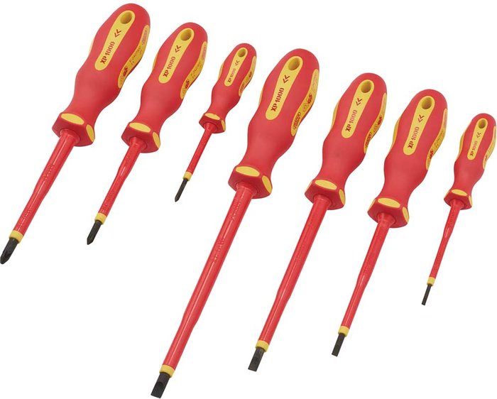 Tooled Up | Draper Draper Expert 7 Piece VDE Insulated Screwdriver Set Draper Draper Expert 7 Piece VDE Insulated Screwdriver Set