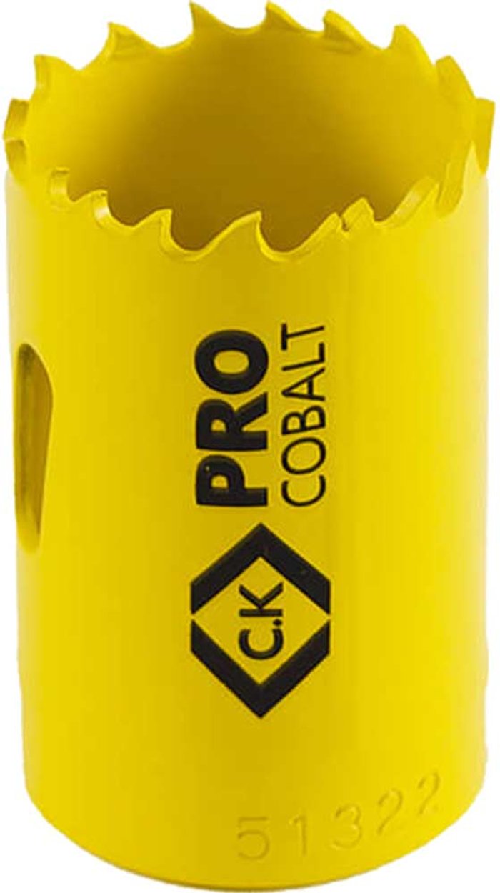 Tooled Up | CK Tools CK Pro Cobalt Hole Saw 29mm CK Tools CK Pro Cobalt Hole Saw 29mm
