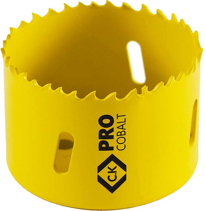 Tooled Up | CK Tools CK Pro Cobalt Hole Saw 60mm CK Tools CK Pro Cobalt Hole Saw 60mm