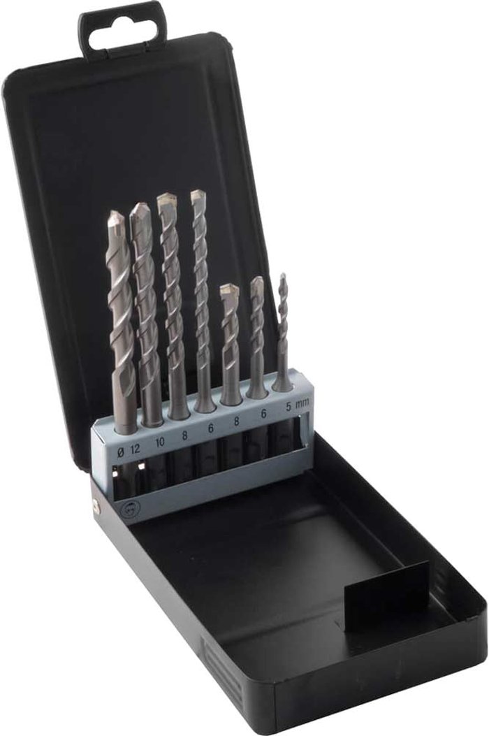 Tooled Up | CK Tools CK 7 Piece SDS Plus Drill Bit Set CK Tools CK 7 Piece SDS Plus Drill Bit Set