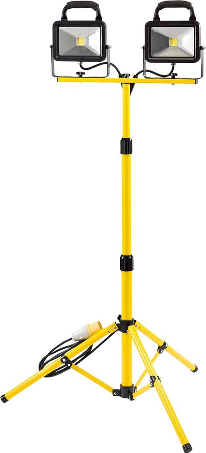 Tooled Up | Draper Draper COB LED Work Tripod Light 110v Draper Draper COB LED Work Tripod Light 110v