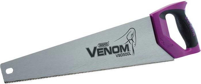 Tooled Up | Draper Draper Venom Double Ground Laminate Hand Saw 20 Draper Draper Venom Double Ground Laminate Hand Saw 20