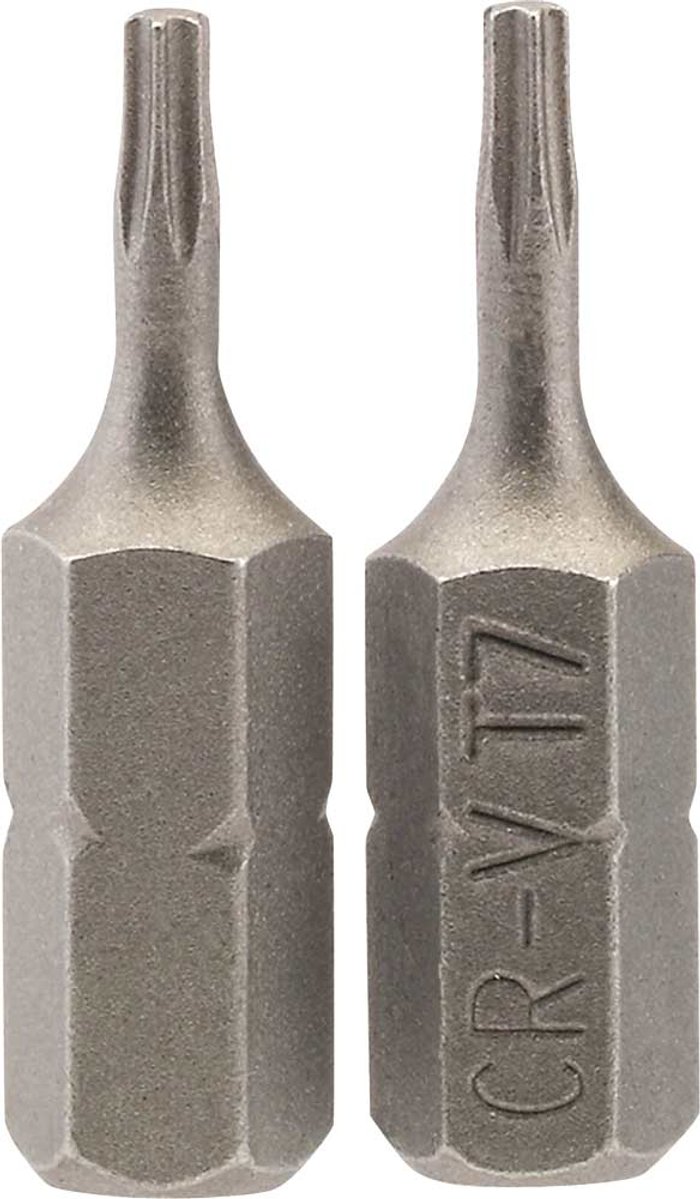 Tooled Up | Draper Draper Torx Screwdriver Bits T7 25mm Pack of 2 Draper Draper Torx Screwdriver Bits T7 25mm Pack of 2