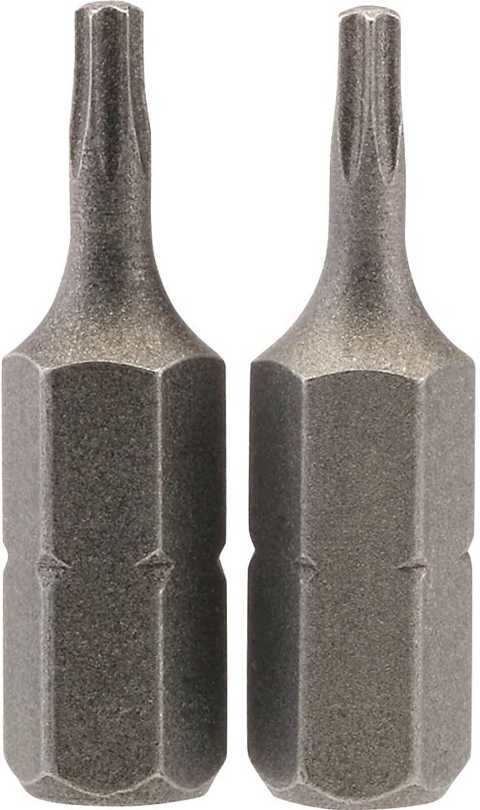 Tooled Up | Draper Draper Torx Screwdriver Bits T8 25mm Pack of 2 Draper Draper Torx Screwdriver Bits T8 25mm Pack of 2