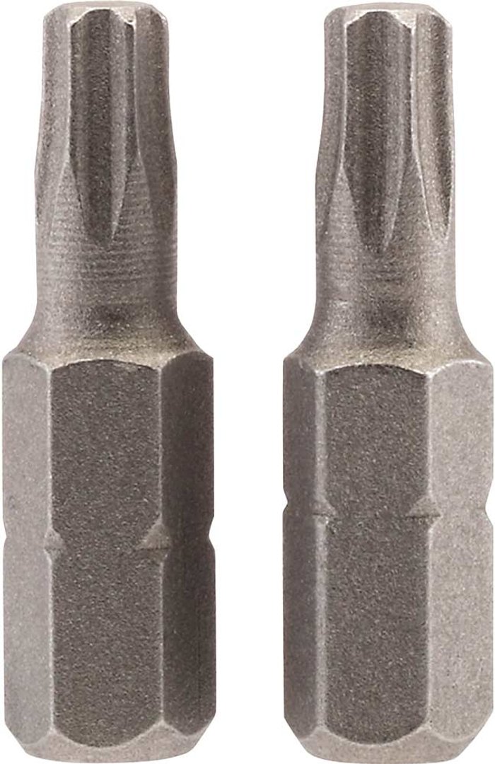 Tooled Up | Draper Draper Torx Screwdriver Bits T25 25mm Pack of 2 Draper Draper Torx Screwdriver Bits T25 25mm Pack of 2