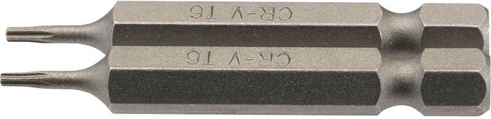 Tooled Up | Draper Draper Torx Screwdriver Bits T6 50mm Pack of 2 Draper Draper Torx Screwdriver Bits T6 50mm Pack of 2