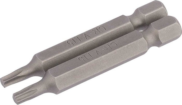 Tooled Up | Draper Draper Torx Screwdriver Bits T15 50mm Pack of 2 Draper Draper Torx Screwdriver Bits T15 50mm Pack of 2