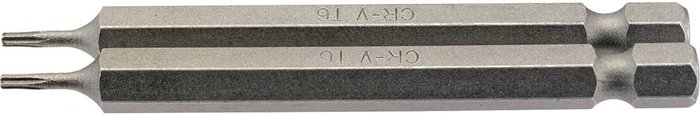 Tooled Up | Draper Draper Torx Screwdriver Bits T6 75mm Pack of 2 Draper Draper Torx Screwdriver Bits T6 75mm Pack of 2