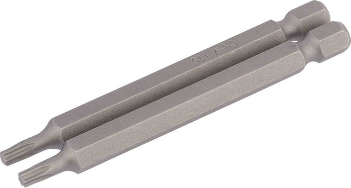 Tooled Up | Draper Draper Torx Screwdriver Bits T15 75mm Pack of 2 Draper Draper Torx Screwdriver Bits T15 75mm Pack of 2