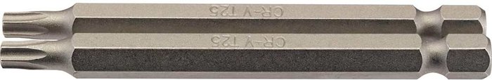 Tooled Up | Draper Draper Torx Screwdriver Bits T25 75mm Pack of 2 Draper Draper Torx Screwdriver Bits T25 75mm Pack of 2