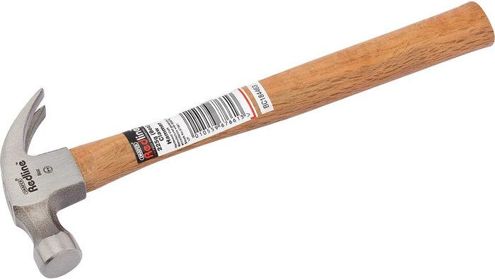 Tooled Up | Draper Draper Hardwood Shaft Claw Hammer 225g Draper Draper Hardwood Shaft Claw Hammer 225g