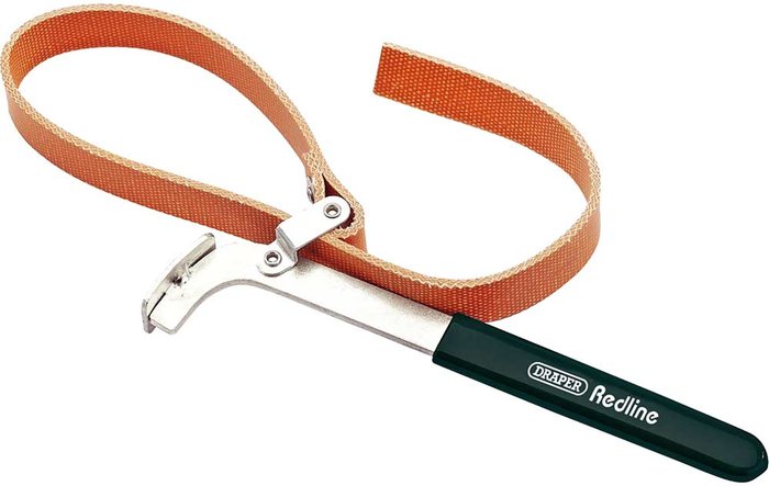 Tooled Up | Draper Draper Oil Filter Strap Wrench 20mm - 100mm Draper Draper Oil Filter Strap Wrench 20mm - 100mm