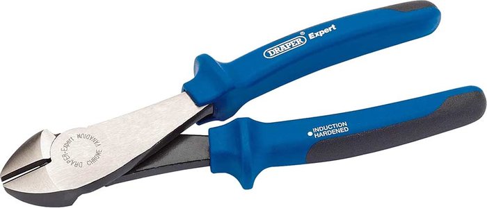 Tooled Up | Draper Draper Expert Heavy Duty High Leverage Side Cutters 180mm Draper Draper Expert Heavy Duty High Leverage Side Cutters 180mm