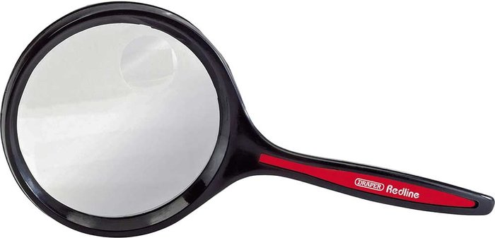 Tooled Up | Draper Draper Redline Magnifying Glass 70mm Draper Draper Redline Magnifying Glass 70mm