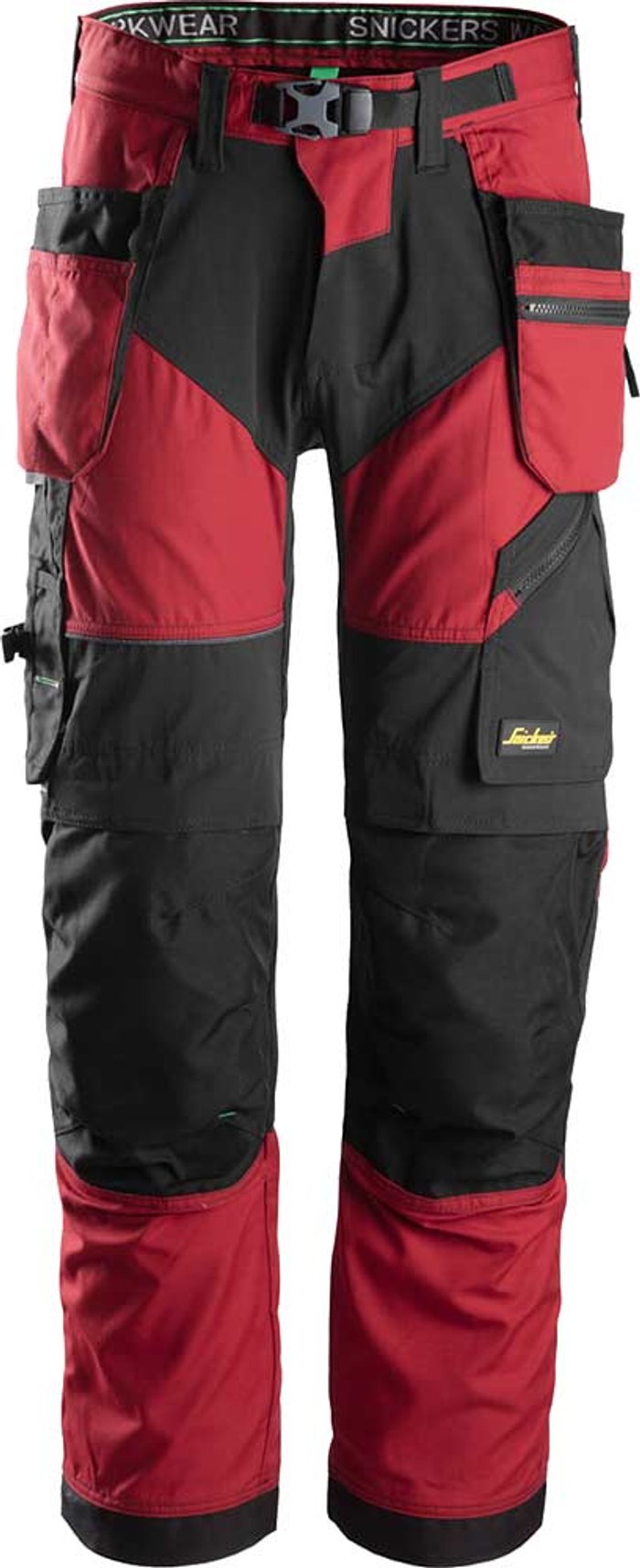 Tooled Up | Snickers Snickers 6902 Flexiwork Work Holster Pocket Trousers Red / Black 36 Snickers Snickers 6902 Flexiwork Work Holster Pocket Trousers Red / Black 36