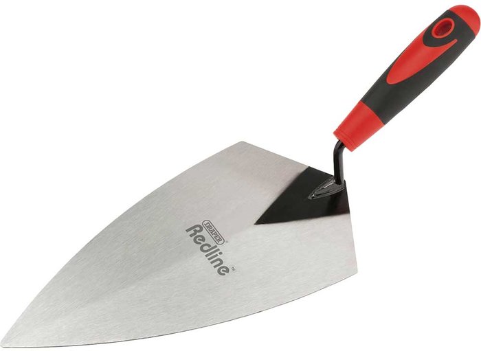 Tooled Up | Draper Draper Redline Soft Grip Philadelphia Brick Trowel 11 Draper Draper Redline Soft Grip Philadelphia Brick Trowel 11