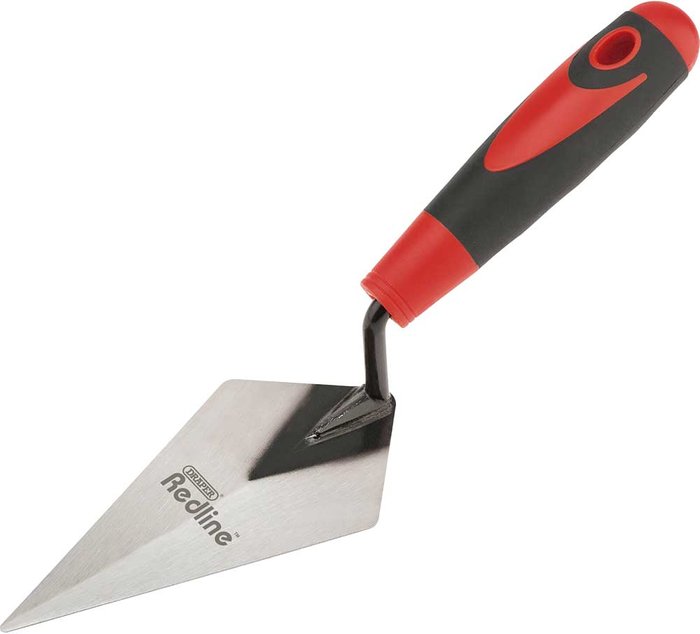 Tooled Up | Draper Draper Redline Soft Grip Pointing Trowel 6 Draper Draper Redline Soft Grip Pointing Trowel 6