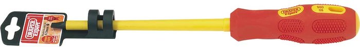 Tooled Up | Draper Draper Expert VDE Insulated Parallel Slotted Screwdriver 6.5mm 150mm Draper Draper Expert VDE Insulated Parallel Slotted Screwdriver 6.5mm 150mm