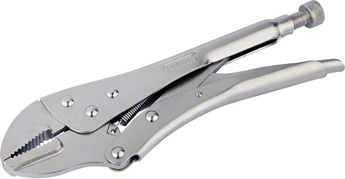 Tooled Up | Draper Draper Straight Jaw Self Grip Pliers 300mm Draper Draper Straight Jaw Self Grip Pliers 300mm