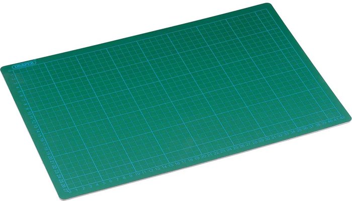 Tooled Up | Draper Draper Self Healing Cutting Mat 450mm 300mm Draper Draper Self Healing Cutting Mat 450mm 300mm