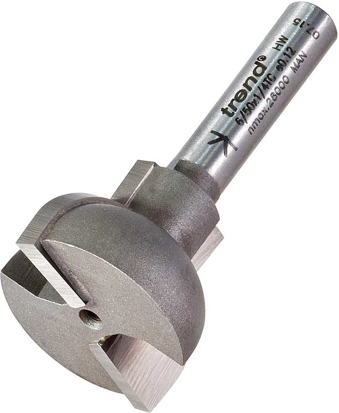 Tooled Up | Trend Trend Sash Bar Ovolo Joint Router Cutter 25mm 20mm 1/4 Trend Trend Sash Bar Ovolo Joint Router Cutter 25mm 20mm 1/4