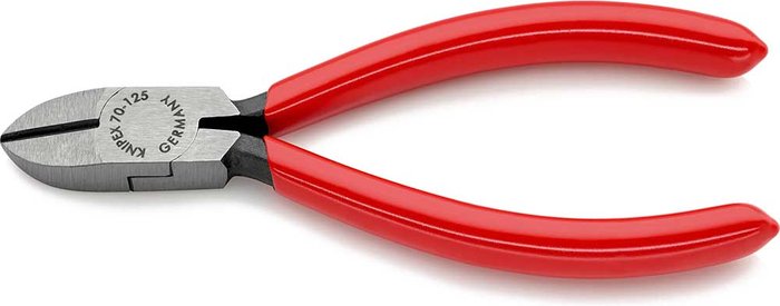 Tooled Up | Knipex Knipex 70 01 Diagonal Cutting Pliers 125mm Knipex Knipex 70 01 Diagonal Cutting Pliers 125mm
