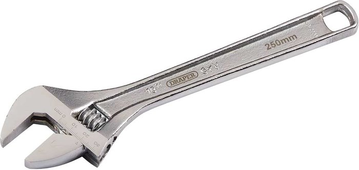 Tooled Up | Draper Draper Adjustable Spanner 250mm Draper Draper Adjustable Spanner 250mm